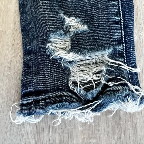 AGOLDE Sophie High Rise Skinny Distressed Jeans - Picture 12 of 13